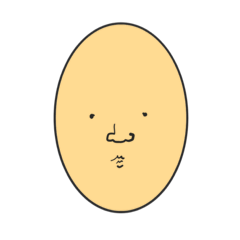 [LINEスタンプ] 丸い人シリーズ1