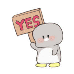 [LINEスタンプ] ペンギンのようなもの