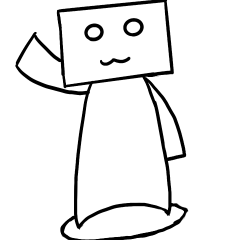 [LINEスタンプ] ロボット1号