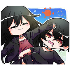 [LINEスタンプ] れかぽん月鏡スタンプ3