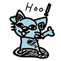 [LINEスタンプ] ゆる猫コテツ3