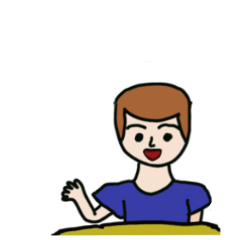 [LINEスタンプ] 笑顔のブライアント
