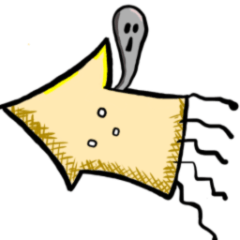 [LINEスタンプ] ペンペンとゲソ男