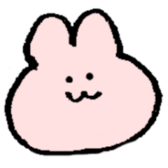 [LINEスタンプ] やのうさぎ