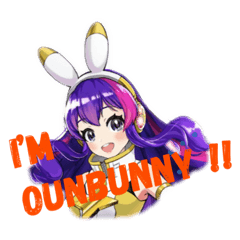 [LINEスタンプ] Oun Bunny