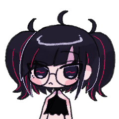 [LINEスタンプ] 水着ツインテールの子