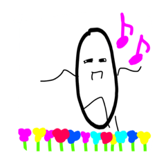 [LINEスタンプ] 卵じゃないよお米だよ