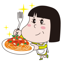 [LINEスタンプ] みんなごはんだよ
