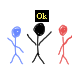 [LINEスタンプ] ぼうにんげんくん02