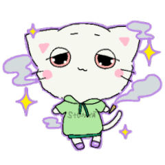 [LINEスタンプ] すとにゃあスタンプ