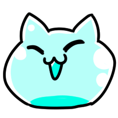 [LINEスタンプ] 液状猫「りきゃっど」