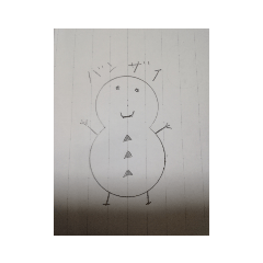 [LINEスタンプ] 雪だるま スタンプ 001番