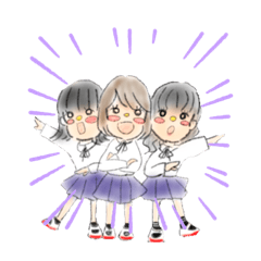 [LINEスタンプ] ゆる学生☁️