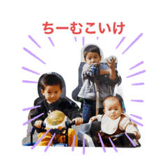 [LINEスタンプ] ちーむこいけ