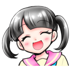 [LINEスタンプ] ツインテールは正義