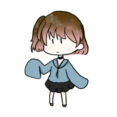 [LINEスタンプ] かあいいさらちゃんのスタンプ