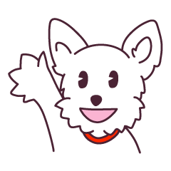 [LINEスタンプ] ホワイトテリアのスタンプ