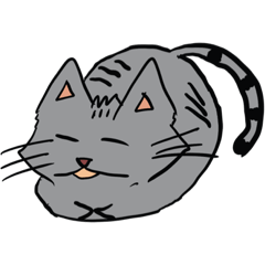 [LINEスタンプ] うちの猫(アメショ)2