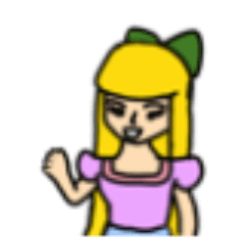 [LINEスタンプ] 笑顔のデイジー