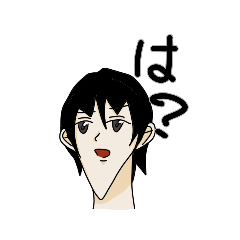 [LINEスタンプ] 顎伸びボーイ＆ガール