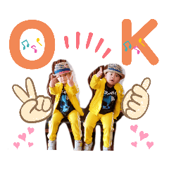 [LINEスタンプ] Twins 奏＆颯