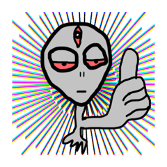 [LINEスタンプ] 虹色探検隊