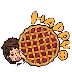 [LINEスタンプ] かよねぇ.