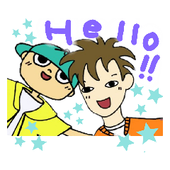 [LINEスタンプ] ラッパーとヘタロー