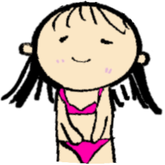 [LINEスタンプ] 温泉大好き希ちゃんワールド