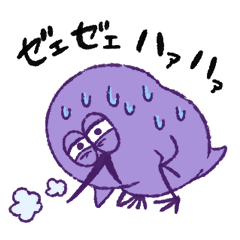 [LINEスタンプ] へんなカラス 2