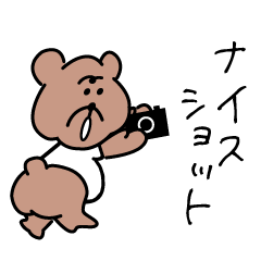 [LINEスタンプ] カメラが大好きすぎるんだ・カメラベアーズ