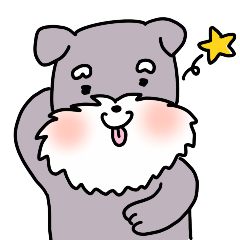 [LINEスタンプ] 私の名前はマネー、かわいい赤ちゃん犬！