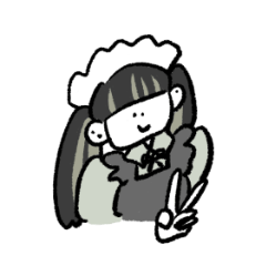 [LINEスタンプ] コンカフェガール