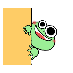 [LINEスタンプ] かえるっぽいスタンプ