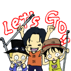 [LINEスタンプ] ONE PIECE Nemu stamp