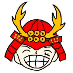 [LINEスタンプ] ONE PIECE 戦国武将スタンプ
