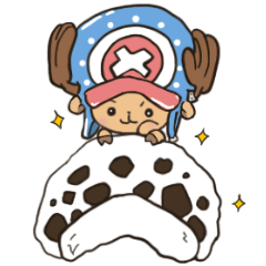 [LINEスタンプ] ONE PIECE 動物いっぱいスタンプ