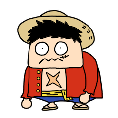 [LINEスタンプ] ONE PIECE 頼れる男たち nekoze スタンプ