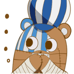 [LINEスタンプ] ONE PIECE スリラーバーグの愉快な仲間たち