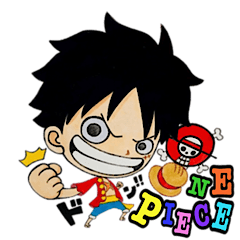 [LINEスタンプ] ONE PIECE イケシン