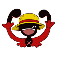 [LINEスタンプ] ONE PIECE ひとことスタンプ