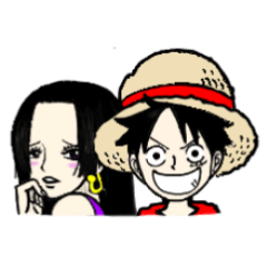 [LINEスタンプ] ONE PIECE UKMR