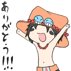 [LINEスタンプ] 前半のONE PIECEのスタンプ