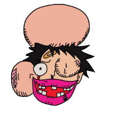 [LINEスタンプ] ONE PIECE ドナルドドッグスタンプ