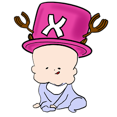 [LINEスタンプ] やさぐれBaby ONE PIECEコスプレ