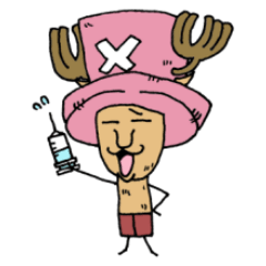 [LINEスタンプ] ゆるっとONE PIECE-ノッポさんバージョン-