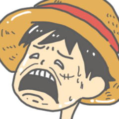 [LINEスタンプ] てかてかの一味たち ONE PIECEスタンプ