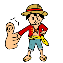 [LINEスタンプ] ぺんすけ ONE PIECEコラボスタンプ