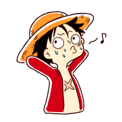 [LINEスタンプ] ルフィの毎日スタンプ ONE PIECE