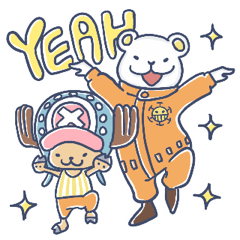 [LINEスタンプ] キャラクターいっぱい！ONE PIECEスタンプ